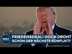IRAN-KRIEG: Trump verkündet Iran-Deal – doch der Streit um die Straße von Hormus beginnt erst jetzt