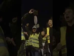 Pakt migracyjny wchodzi w życie. Ruch Obrony Granic w Słubicach na granicy polsko-niemieckiej