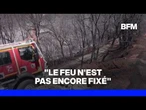 Incendie dans le Var: le directeur du SDIS note une "évolution très favorable"