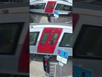 SEE IT: Heart-stopping moment teen narrowly escapes being hit by train #shorts #foxnews #news