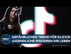 TIKTOK TREND: „Hanging around“ – Gefährlicher Hype kann Jugendlichen das Leben kosten