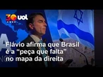 'Somos a peça que falta nesse mapa', diz Flávio em evento na Argentina