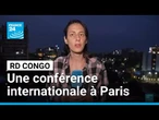 Crise humanitaire en RD Congo : une conférence à Paris • FRANCE 24
