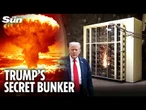 Secret nuke-proof bunker hidden 2,000ft beneath mountain is Trump's WW3 safe haven