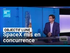Objectif Lune : SpaceX mis en concurrence • FRANCE 24
