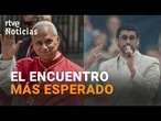 BAD BUNNY ha tenido la OPORTUNIDAD de CONOCER A LEÓN XIV en su visita al BERNABEU | RTVE Noticias