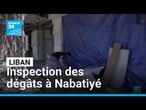 Liban : des habitants inspectent les dégâts à Nabatiyé • FRANCE 24
