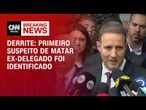 Primeiro suspeito de matar ex-delegado em SP foi identificado, diz Derrite | BASTIDORES CNN