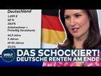 DEUTSCHLAND: Rente 1.099 € vs. Pension 3.340 € – so krass klafft die Lücke im Alter auseinander!