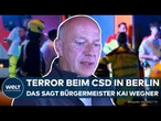 TERROR IN BERLIN: Regierender Bürgermeister Kai Wegner zum Anschlag beim Christopher Street Day
