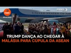 Trump dança ao chegar à Malásia para Cúpula da Asean