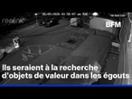 Trois hommes s'introduisent dans les égouts de New York, tels des Tortues Ninja