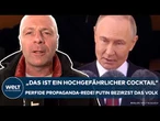 RUSSLAND: "Ein Hochgefährlicher Cocktail!" Putins perfide Propaganda-Rede bezirzt das Volk