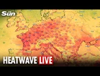 LIVE: Heatwave shatters records across Europe as dozens of deaths reported
