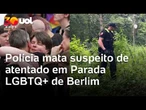 Polícia mata suspeito de atentado em Parada LGBTQ+ de Berlim
