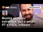 Boulos 'paz e amor' perde discurso para jovens; PT e PSOL criticam internamente | Sakamoto