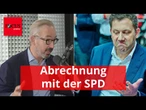 "Das ist so ein fertiger Haufen": Fleischhauer knöpft sich SPD vor