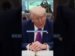 Der US-Präsident will mit Golden Dome erstmals Waffen im Weltraum stationieren. #donaldtrump #trump