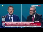 Braun wyśmiał Trzaskowskiego: czemu w Warszawie pan wyklucza Polaków? | Debata Prezydencka