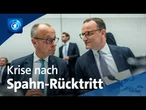 Krise nach Spahn-Rücktritt: Merz sieht Chancen für die Regierung