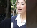 Shock moment TV reporter is mugged moments before going live on air