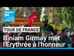 Tour de France : l'Érythrée à l'honneur avec Biniam Girmay qui conserve son maillot vert