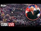 LIVE: Protests in Havana after Trump administration indicts former Cuban leader Raul Castro