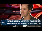 IAA IN MÜNCHEN: Sebastian Vettel mit radikal neuer Auto-Idee! Exclusiv-Interview mit Ex-Weltmeister