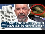 KIEL: Nach Steinwurf auf Streifenwagen! "Mit 200 Polizisten das Haus gestürmt" Bewohner geben DNA ab