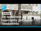 Tunisie : les condamnations d'opposants politiques s'enchaînent • FRANCE 24