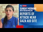 Israel's deputy foreign minister reacts to reports of Israeli attack near Gaza aid centre