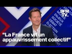 Taxe Zucman, drapeaux palestiniens...L'interview en intégralité de François-Xavier Bellamy