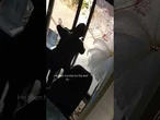 Security footage captured the botched arson attempt in Australia