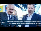 UKRAINE-KRIEG: Vizekanzler Lars Klingbeil in Kiew! Klare Ansage an Russen-Präsident Wladimir Putin!