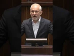 Skandaliczne słowa Napieralskiego do Mateckiego: pan hańbi mównicę!