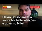 Flávio Bolsonaro: 'Crise com Michelle não teve impacto nas pesquisas'