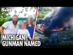 Michigan war veteran ploughs BOMB-PACKED truck into church before opening fire & killing 5