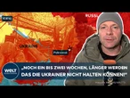 PUTINS KRIEG – Pokrowsk unter Dauerbeschuss: „Jetzt ist die Frage, was Selenskjy machen wird“