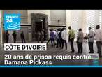 Côte-d'Ivoire : 20 ans de prison requis contre Damana Pickass • FRANCE 24