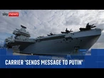 HMS Prince of Wales is ready for war and available to allies - 'if NATO provides escorts'