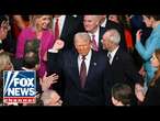 President Trump is greeted with standing ovation for joint address to Congress