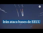 Irán ataca bases de EEUU como respuesta a la oleada de bombardeos de Trump en el país