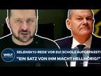 BRÜSSEL: Scholz aufgepasst! 