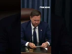 WATCH: JD Vance breaks Senate tie to pass 'big, beautiful bill' #shorts #usa #trump #senate #vance