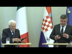 Mattarella in Croazia: "Ero stato qui subito dopo mia elezione, bene la nostra collaborazione"
