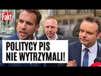 AWANTURA po konferencji Nawrockiego. Rzeczniczka ucieka, politycy PiS grzmią: KŁAMCZUCHY | FAKT