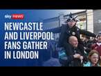 Newcastle aims to end trophy drought against defending champions Liverpool