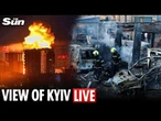LIVE: View of Kyiv after Russian drones ​and missiles hit the Ukranian capital