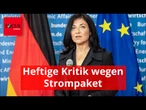 Kabinett beschließt Strompaket - ein Punkt sorgt weiter für heftige Kritik