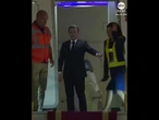 French Pres. Emmanuel Macron appears to be pushed in the face by his wife Brigitte #news #france